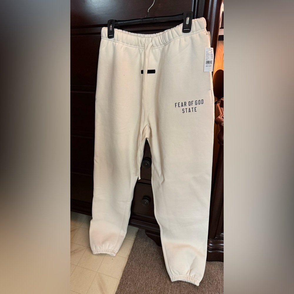 Fear of God Cream Sweatpants Essentials